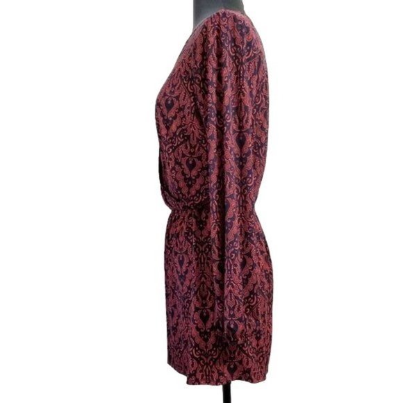 Honey Punch Romper Blue Pink  Size Medium - Picture 2 of 5